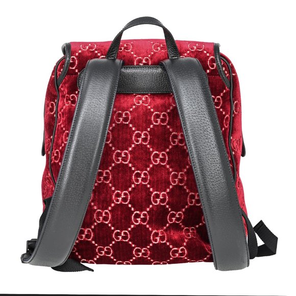Gucci Unisex 574942 GG Monogram Velvet Backpack - Picture 4 of 10
